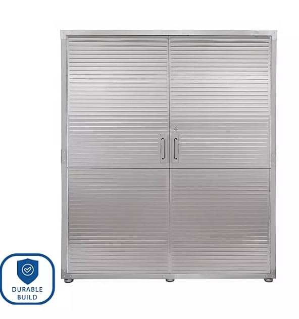 Heavy-Duty Commercial UltraHD Storage Cabinet (Granite Gray, 60" W x 24" D x 72" H) Generic
