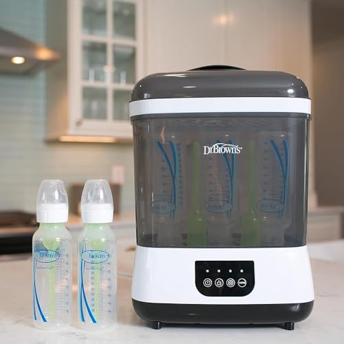 Dr. Brown's All-in-One Sterilizer and Dryer for Baby Bottles, Parts & Other Newborn Essentials Dr. Brown's