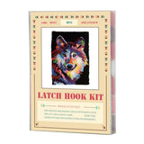 YOOTOM Latch Hook Kits for Adult Kids Beginners,Wall Hanging Embroidery Latch Hook Rug 20x15in,Pre-Cut Yarn Arts and Crafts,Easy Pattern YOOTOM