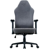 Razer Iskur V2 X Ergonomic Gaming Chair: Built-in Lumbar Support - Widened Seat - High Density Foam Cushions - Adjustable 152 Degree Recline - 2D Armrests - Plush Fabric Finish - Light Gray Edition Razer