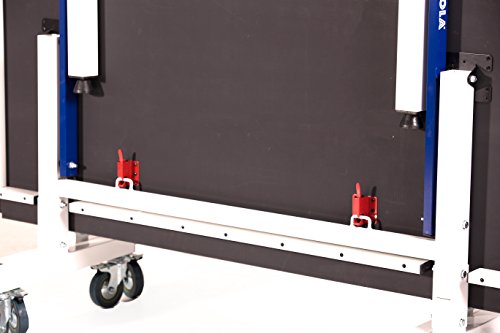 JOOLA Rally TL Professional MDF Indoor Ping Pong Table w/ Quick Clamp Table Tennis Net & Post Set - 10 Minute Easy Assembly - Corner Ball Holders - Tournament Quality - Includes Playback Mode JOOLA