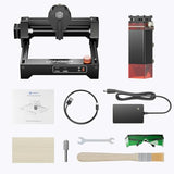 LONGER Laser Engraver – Ray5 mini Portable Laser Engraving and Cutting Machine, 0.04mm Laser Spot, 12000mm/min, Ideal for DIY Projects on Wood, Metal, Acrylic, Leather, and More (3.5W) Longer