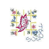 Aunt Martha's Iron On Transfer Patterns for Stitching, Embroidery or Fabric Painting, Days of the Week Patterns, Set of 5 Aunt Martha's