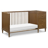 DaVinci Marley 3-in-1 Crib and Changer Combo in Walnut DaVinci