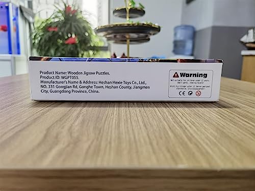 Lavievert Wooden Jigsaw Puzzles 1000 Piece Christmas Puzzles for Adults and Kids - Fireplace, Christmas Tree, Stockings LAVIEVERT