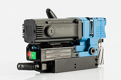 Unibor Magnetic Metal Pillar Drill Press - ELP50/1 (120v) Low Profile Magnetic Drilling Machine 2" Max Diameter Cut, 2" DOC Light Weight 1200W Electric Bench Mag Drill Power Tool (24.25lbs) Unibor