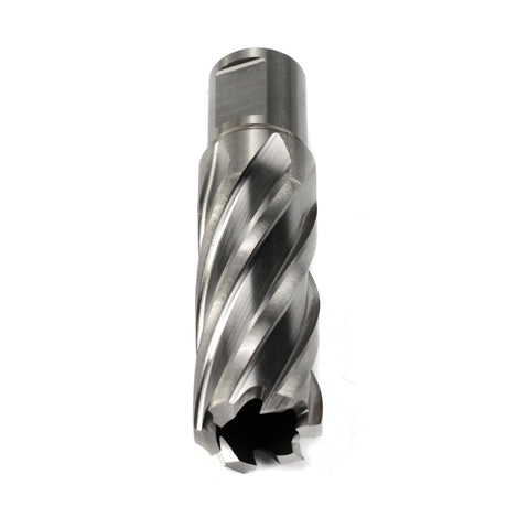 OSCARBIDE Annular Cutter 7/8 inch Cutting Diameter,2 inch Depth of Cut,3/4 inch Weldon Shank 2 Flat Mag Drill Bit with Pilot Pin for Magnetic Drill Press,1 Piece OSCARBIDE