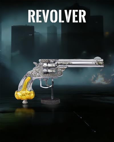 Piececool Metal Model Kits Revolver 3D Metal Puzzle for Adult Jigsaw Set Brain Teaser Best Gifts for Christmas