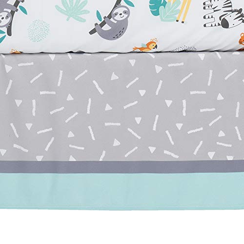 Bedtime Originals Mighty Jungle 3Piece Crib Bedding Set, Multicolor (283003V) Bedtime Originals