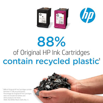 HP 63 Black Ink Cartridge | Works with HP DeskJet 1112, 2130, 3630 Series; HP ENVY 4510, 4520 Series; HP OfficeJet 3830, 4650, 5200 Series | Eligible for Instant Ink | F6U62AN