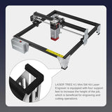 LASER TREE 5W Laser Engraver, 5000mW High Precision Laser Engraving Machine, Eye Protection, 12×12” Work Area, Class 4 Laser Cutter & Etcher for Wood, Metal, Acrylic, Leather DIY Craft LASER TREE