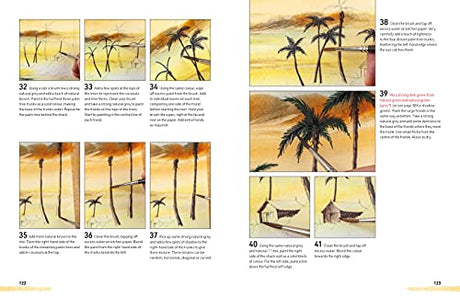 Watercolour Landscapes for the Absolute Beginner (ABSOLUTE BEGINNER ART) WoodArtSupply