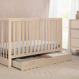 Carter's by DaVinci Colby 4-in-1 Convertible Crib with Trundle Drawer in Washed Natural, Greenguard Gold Certified, Undercrib Storage DaVinci