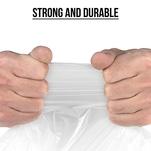 Ultrasac High Performance Queen Size Mattress 2.0 MIL (eq) Clear Cover Waterproof Bags - 70" x 92" - Pack of 1 - for Moving, Storage, & Commercial Ultrasac