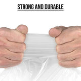Ultrasac High Performance Queen Size Mattress 2.0 MIL (eq) Clear Cover Waterproof Bags - 70" x 92" - Pack of 1 - for Moving, Storage, & Commercial Ultrasac