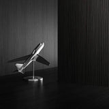 Mobili Fiver, First, Extendable Console Table 17.7(120) x35.4 in, Ashwood Black, for 4-14 People, Space-Saving Dining Table, Italian Furniture Mobili Fiver