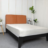 Lirex Satin Fitted Sheet Twin XL Size,Luxury & Ultra Soft Deep Pocket Single Bottom Bed Sheets Sold Separately, White Lirex