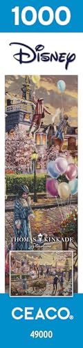 Ceaco - Thomas Kinkade - Disney - Mary Poppins Returns - 1000 Piece Jigsaw Puzzle Ceaco