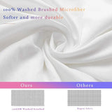 YFIOYI Flowers Comforter Set, Minimalist Bedding Set, Gentle Decorative 3 Piece Bedding Set with 2 Pillow Shams, with Zipper（Long Single） YFIOYI