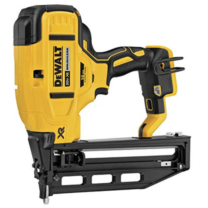 DEWALT 20V MAX* XR Finish Nailer, Straight, 16GA (DCN662B) - WoodArtSupply