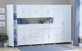 SystemBuild Evolution Kendall 54" Wall Cabinet in White SystemBuild
