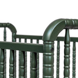DaVinci Jenny Lind 3-in-1 Convertible Crib in Forest Green, Removable Wheels, Greenguard Gold DaVinci