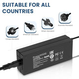 PowerHOOD AC Adapter Compatible with ELEGOO PHECDA 20W Laser Engraver & Cutter 20000mW High Precision Engraving Cutting 24 Volt Switching Power Supply Cord Charger Cable PSU Mains PowerHOOD