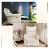cinkehome Wall Hugger Power Recliners for Small Spaces, Electric RV Recliners with USB, Modern Recliner Chair for Living Room, Apartment