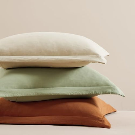 WRENSONGE Full Size Comforter Set- 7 Pieces Sage Green Bed in a Bag Full Size Comforter with Fitted Sheet, Flat Sheet, 2 Pillow Shams, 2 Pillowcases, Warm Bedding Sets for All Season WRENSONGE