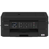 Brother Wireless All-in-One Inkjet Printer, MFC-J491DW, Multi-function Color Printer, Duplex Printing, Mobile Printing,Amazon Dash Replenishment Enabled, Black, 8.5 (MFCJ491DW) Brother
