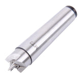 4pcs MT2 Wood Lathe Live Center Drive Spur Cup Set with 2pcs Extra Replacement Tips, MT2 Arbor Woodworking Tool Kit for Wood and Metalworking Lathe Woodworking Thimble with Wooden Case BestParts