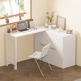 Harper & Bright Designs Simply Style Twin Murphy Bed with Ajustable Desk, Wood Murphy Bed with Foldable Cushion for Small Space Harper & Bright Designs