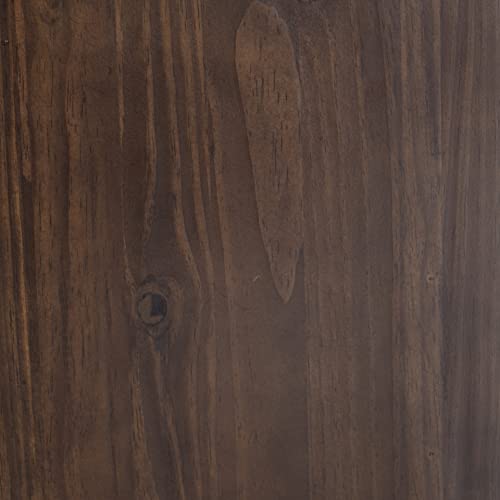 SIMPLIHOME Cosmopolitan SOLID WOOD 36 Inch Wide Contemporary Medium Storage Cabinet in Mahogany Brown, For the Living Room, Entryway and Family Room SIMPLIHOME