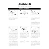 Krinner - Tree Genie L (Gen 2)- Single Cable Operation, Water Level Indicator, 5 Stabilizer Feet, Up to 8 Foot Trees - Christmas Tree Stand Krinner