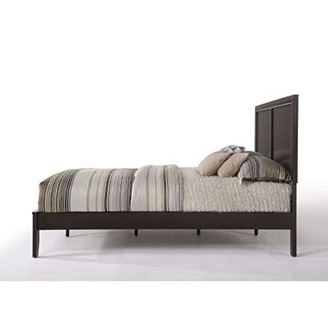 Acme Madison King Wooden Panel Bed in Espresso ACME Furniture