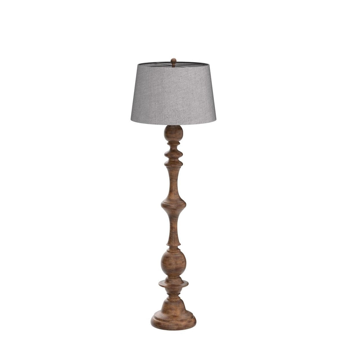 JONATHAN Y JYL3000A Taylor 67" Resin LED Floor Lamp, Farmhouse, Cottage, Rustic, French Country, Office, Living Room, Family Room, Dining Room, Bedroom, Hallway, Foyer, Brown JONATHAN Y