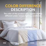 White Classic White Duvet Cover King Size, Microfiber Duvet Cover with Zipper, Set of 1 Down Comforter Cover with 2 Pillow Shams, Luxury Comforter Cover King Size | Comforter Not Included White Classic