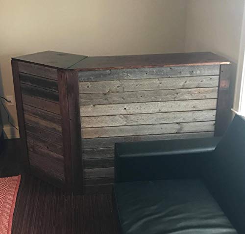 Rockin' Wood Reclaimed barn Wood Wall Paneling, Planks for Accent Walls Nail Up Application (1 Square Foot Sample Pack) Rockin' Wood