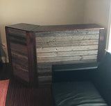 Rockin' Wood Reclaimed barn Wood Wall Paneling, Planks for Accent Walls Nail Up Application (1 Square Foot Sample Pack) Rockin' Wood