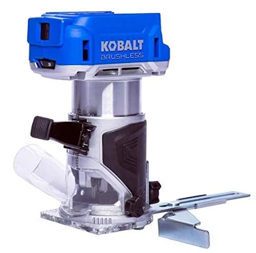 Kobalt 24V MAX 1/4-in Variable Speed Brushless Fixed Cordless Router (Bare Tool Only) - WoodArtSupply