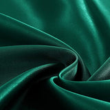 Homiest Blackish Green Satin Flat Sheet - Queen Size Luxury & Ultra Soft, Single Sold Separately Homiest