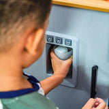 KidKraft Wooden Farm to Table Play Kitchen with EZ Kraft Assembly™, Lights & Sounds, Ice Maker and 17 Accessories KidKraft