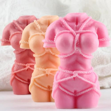XIAOSHUI Body Candle Molds Women Body Candle Mold Female Human Body Silicone Candle Molds Body Resin Casting Mold for Candle Making Epoxy Aromatherapy Gypsum Clay Craft XIAOSHUI
