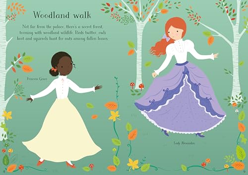 Little Sticker Dolly Dressing Princess: An Interactive and Enchanting Sticker Adventure With Dress-Up Fun For Kids Exploring Princesses Around the World WoodArtSupply