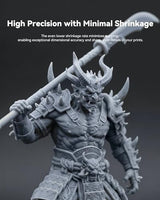 SUNLU ABS-Like 3D Printer Resin 2.0, Smooth Matte Surface, Perfect for high-Detail Models, 405nm UV Photopolymer Resin, Non-Brittle & Low Odor, 1000G Dark Grey