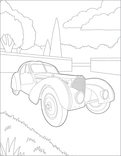 Coloring Book for Kids: Cool Cars & Trucks