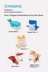 Origami Animal Boxes Kit: Cute Paper Models with Secret Compartments! (14 Animal Origami Models + 48 Folding Sheets) Tuttle Publishing