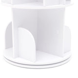 HAPPCUCOE 360° Rotating 4-Tier Bookcase - Stylish Floor Standing Organizer for Any Space HAPPCUCOE