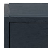 SAFAVIEH Home Collection Sadie Contemporary Navy Blue 2-Drawer Console Table (Fully Assembled) SAFAVIEH