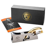 Bench Dog 3-in-1 Shoulder Plane, Bullnose Plane & Chisel Plane - Hand Plane w/ 2 Nose Pieces – 1” Blade Clean, Sharp Corners w/No Ridge- Wood Plane Bench Dog